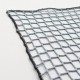 Filet de protection gris / blanc / noir - Mailles 30 mm