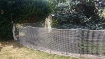 Filet de protection enfants standard - Mailles 25 x 25 mm - ∅ 2 mm - Tressé noué