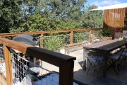 Filet garde-corps EN 1263-1 sur-mesure - Mailles 100 mm - ∅ 4,75 mm