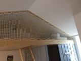 Filet garde-corps EN 1263-1 sur-mesure - Mailles 50 mm - ∅ 4,75 mm