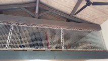Filet garde-corps EN 1263-1 sur-mesure - Mailles 50 mm - ∅ 4,75 mm