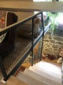Filet garde-corps EN 1263-1 sur-mesure - Mailles 50 mm - ∅ 4,75 mm