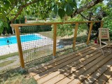 Filet garde-corps EN 1263-1 sur-mesure - Mailles 50 mm - ∅ 4,75 mm