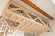 Filet garde-corps EN 1263-1 sur-mesure - Mailles 50 mm - ∅ 4,75 mm