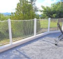 Filet garde-corps EN 1263-1 sur-mesure - Mailles 50 mm - ∅ 4,75 mm