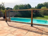 Filet garde-corps EN 1263-1 sur-mesure - Mailles 50 mm - ∅ 4,75 mm