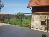 Filet garde-corps EN 1263-1 sur-mesure - Mailles 50 mm - ∅ 4,75 mm
