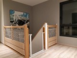 Filet de protection enfants sur-mesure - Mailles 25 x 25 mm - ∅ 1,8 mm - Câblé noué
