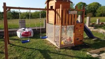 Filet de protection enfants sur-mesure - Mailles 25 x 25 mm - ∅ 1,8 mm - Câblé noué