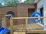 Filet de protection enfants sur-mesure - Mailles 25 x 25 mm - ∅ 1,8 mm - Câblé noué