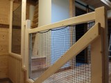 Filet de protection enfants sur-mesure - Mailles 25 x 25 mm - ∅ 1,8 mm - Câblé noué