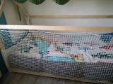 Filet de protection enfants sur-mesure - Mailles 25 x 25 mm - ∅ 1,8 mm - Câblé noué