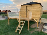 Filet de protection enfants sur-mesure - Mailles 25 x 25 mm - ∅ 1,8 mm - Câblé noué