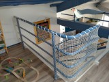 Filet de protection enfants sur-mesure - Mailles 25 x 25 mm - ∅ 1,8 mm - Câblé noué