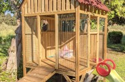 Filet de protection enfants sur-mesure - Mailles 25 x 25 mm - ∅ 1,8 mm - Câblé noué