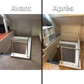 Filet de protection enfants sur-mesure - Mailles 25 x 25 mm - ∅ 1,8 mm - Câblé noué