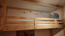 Filet de protection enfants sur-mesure - Mailles 25 x 25 mm - ∅ 1,8 mm - Câblé noué