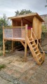 Filet de protection enfants sur-mesure - Mailles 25 x 25 mm - ∅ 2 mm - tressé sans noeuds