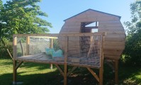 Filet de protection enfants sur-mesure - Mailles 25 x 25 mm - ∅ 2 mm - tressé sans noeuds