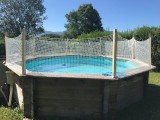 Filet de protection enfants sur-mesure - Mailles 25 x 25 mm - ∅ 2 mm - tressé sans noeuds