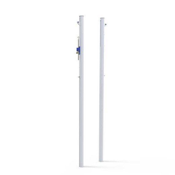 Poteaux de compétition de volley et beach volley à sceller