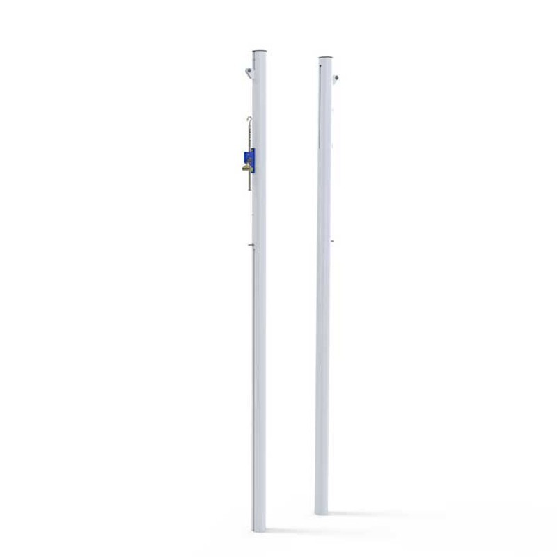 Poteaux de compétition de volley et beach volley à sceller