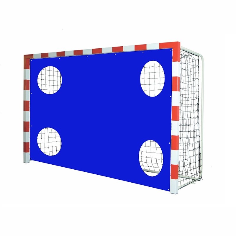 Bâche d'entraînement aux tirs pour but de handball