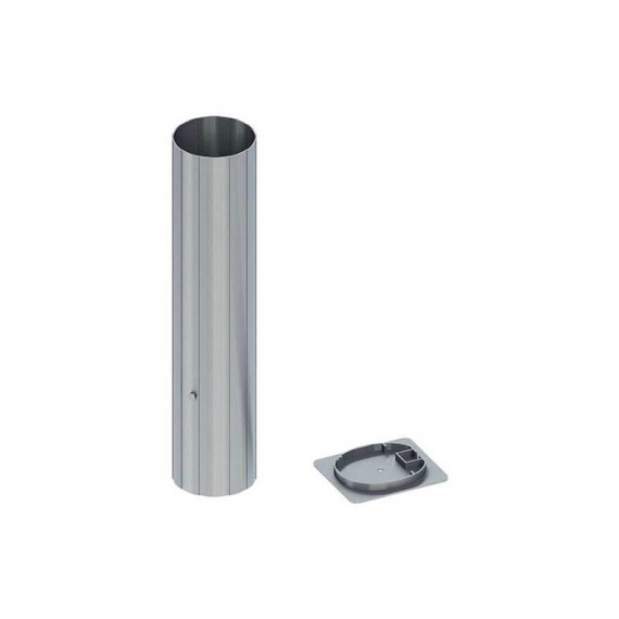 Fourreau en aluminium 101.6 mm