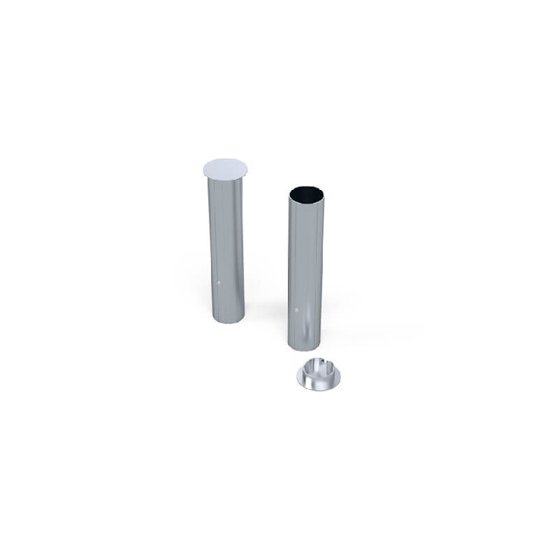 Fourreau en aluminium 90mm