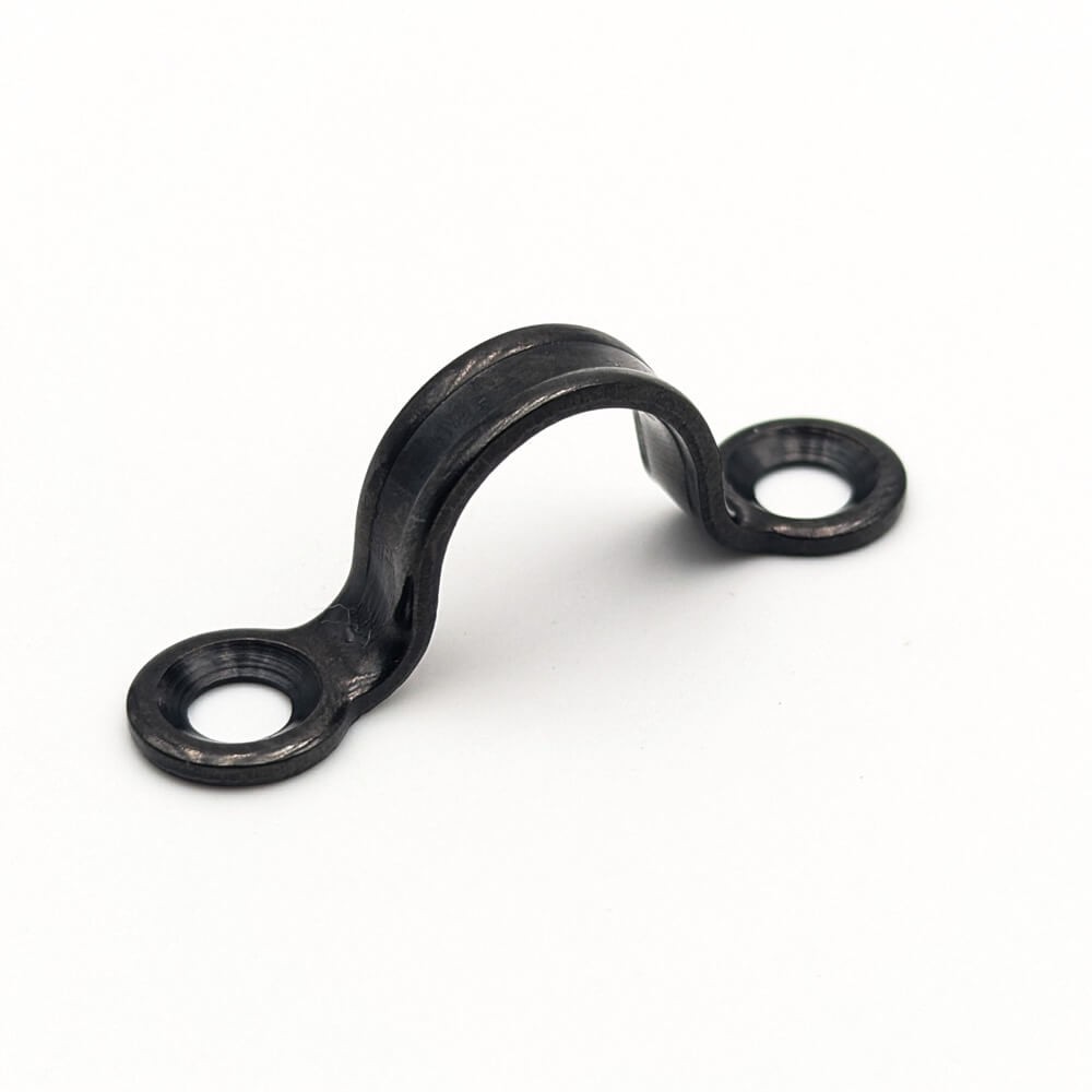 Pontet inox noir - ∅ jusqu'à 12 mm