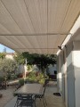 Filet de couverture de pergola - Ombrage important (± 95%) - plusieurs coloris - perméable