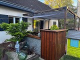 Filet de couverture de pergola - Ombrage important (± 95%) - plusieurs coloris - perméable