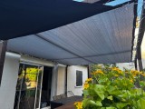 Filet de couverture de pergola - Ombrage important (± 95%) - plusieurs coloris - perméable