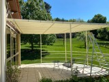 Filet de couverture de pergola - Ombrage important (± 95%) - plusieurs coloris - perméable