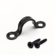 Pontet inox noir - ∅ jusqu'à 12 mm