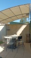 Filet de couverture de pergola - Ombrage important (± 95%) - plusieurs coloris - perméable