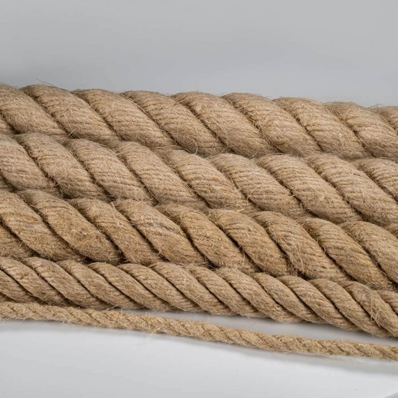 Cordage pour plinthe en chanvre naturel