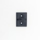 Fixation murale pour mousqueton