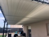 Filet de couverture de pergola - Ombrage important (± 95%) - plusieurs coloris - perméable