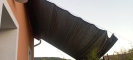 Filet de couverture de pergola - Ombrage important (± 95%) - plusieurs coloris - perméable