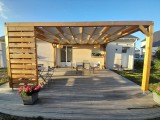 Filet de couverture de pergola - Ombrage important (± 95%) - plusieurs coloris - perméable