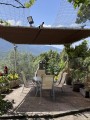 Filet de couverture de pergola - Ombrage important (± 95%) - plusieurs coloris - perméable