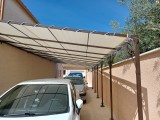 Filet de couverture de pergola - Ombrage important (± 95%) - plusieurs coloris - perméable
