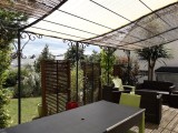 Filet de couverture de pergola - Ombrage important (± 95%) - plusieurs coloris - perméable