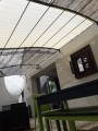 Filet de couverture de pergola - Ombrage important (± 95%) - plusieurs coloris - perméable