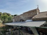 Filet de couverture de pergola - Ombrage important (± 95%) - plusieurs coloris - perméable