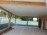 Filet de couverture de pergola - Ombrage important (± 95%) - plusieurs coloris - perméable