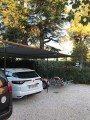 Filet de couverture de pergola - Ombrage important (± 95%) - plusieurs coloris - perméable