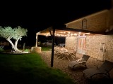 Filet de couverture de pergola - Ombrage important (± 95%) - plusieurs coloris - perméable