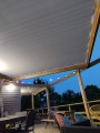 Filet de couverture de pergola - Ombrage important (± 95%) - plusieurs coloris - perméable